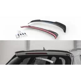 Maxton Spoiler Cap V.1 Skoda Kodiaq Mk1 Sportline/RS Gloss Black, Kodiaq