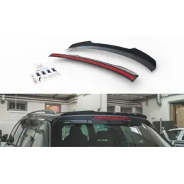 Maxton Spoiler Cap V.2 Skoda Kodiaq Mk1 Sportline/RS Gloss Black, Kodiaq