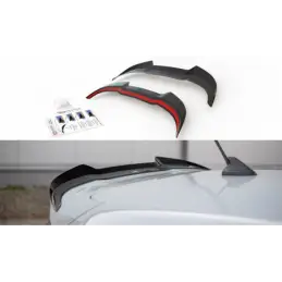 Maxton Spoiler Cap V.2 Ford Fiesta Mk8 ST / ST-Line Gloss Black, Fiesta Mk8