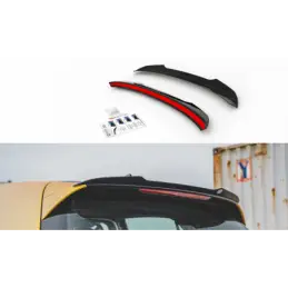 Maxton Spoiler Cap V.1 VW Golf 8 Gloss Black, Golf 8