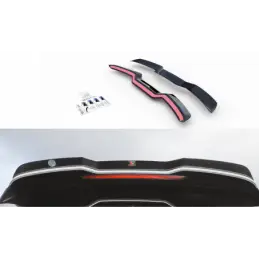 Maxton Spoiler Cap V.3 Audi RS3 8V / 8V FL Sportback Gloss Black, A3/S3/RS3 8V