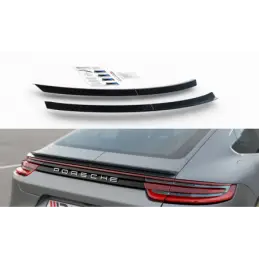 Maxton Spoiler Cap Porsche Panamera GTS 971 Gloss Black, Panamera