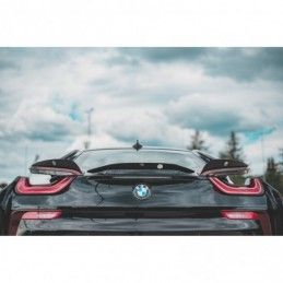 Maxton Central Cap Spoiler BMW i8 Gloss Black, I8