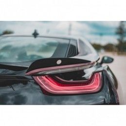 Maxton Set of Spoiler Caps BMW i8 Gloss Black, I8