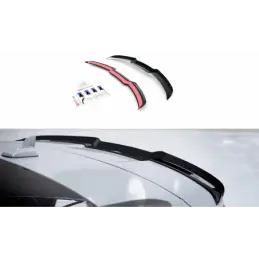 Maxton Spoiler Cap V.1 Audi RS6 C8 Gloss Black, A6/S6/RS6 C8