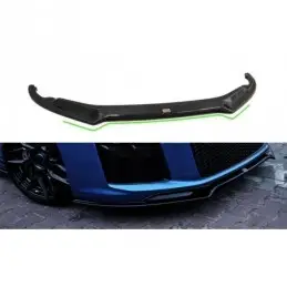 Maxton Front Splitter V.2 Audi R8 Mk.2 Gloss Black, R8