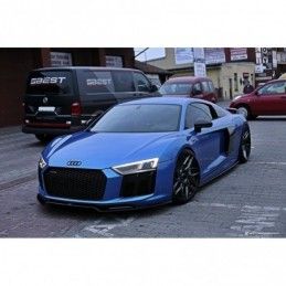 Maxton Front Splitter V.2 Audi R8 Mk.2 Gloss Black, R8