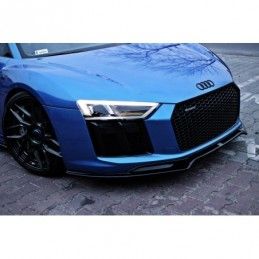 Maxton Front Splitter V.2 Audi R8 Mk.2 Gloss Black, R8