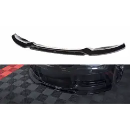 Maxton FRONT SPLITTER V.1 for BMW 1 E82 FACELIFT M-PACK Gloss Black, Serie 1 E81/ E82/ E87/ E88