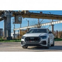 Maxton Front Splitter Audi Q8 S-line Gloss Black, Q8