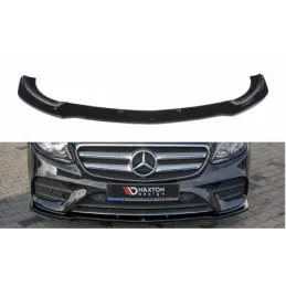 Maxton Front Splitter Mercedes-Benz E43 AMG / AMG-Line W213 Gloss Black, W213