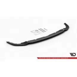 Maxton Front Splitter V.4 for BMW 1 F40 M-Pack/ M135i Gloss Black, Serie 1 F40