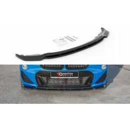 Maxton Front Splitter for BMW X2 F39 M-Pack Gloss Black, X2 F39