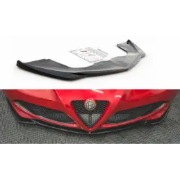 Maxton Front Splitter Alfa Romeo 4C Gloss Black, 4C