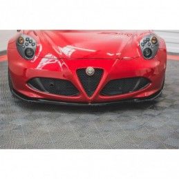 Maxton Front Splitter Alfa Romeo 4C Gloss Black, 4C