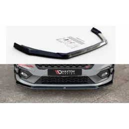 Maxton Front Splitter V.5 Ford Fiesta Mk8 ST / ST-Line Gloss Black, Fiesta Mk8