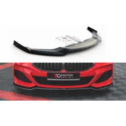 Maxton Front Splitter V.2 BMW 8 Coupe G15 / 8 Gran Coupe M-pack G16 Gloss Black, Serie 8 G15