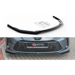 Maxton Front Splitter Toyota Corolla XII Sedan Gloss Black, TOYOTA