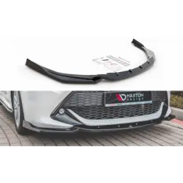 Maxton Front Splitter V.2 Toyota Corolla XII Touring Sports/ Hatchback Gloss Black, TOYOTA