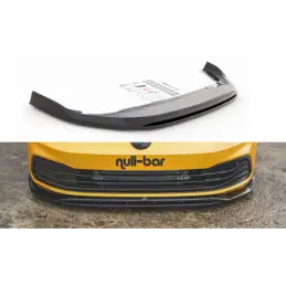 Maxton Front Splitter V.2 VW Golf 8 Gloss Black, Golf 8