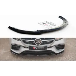 Maxton Front Splitter V.1 Mercedes-Benz E63 AMG Estate/Sedan S213/W213 Gloss Black, MERCEDES