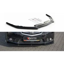 Maxton Front Splitter Honda Accord VIII (CU Series) Facelift Gloss Black, HONDA