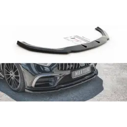 Maxton Front Splitter V.2 Mercedes-Benz CLS AMG-Line / 53AMG C257 Gloss Black, MERCEDES