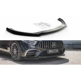 Maxton Front Splitter V.3 Mercedes-Benz CLS AMG-Line / 53AMG C257 Gloss Black, MERCEDES