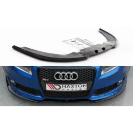 Maxton Front Splitter V.2 Audi RS4 B7 Gloss Black, A4/S4 B7