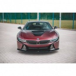 Maxton Front Splitter BMW i8 Gloss Black, I8