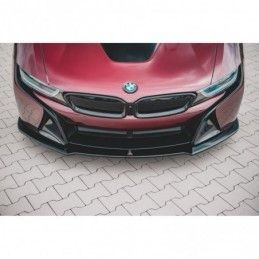 Maxton Front Splitter BMW i8 Gloss Black, I8