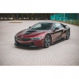 Maxton Front Splitter BMW i8 Gloss Black, I8