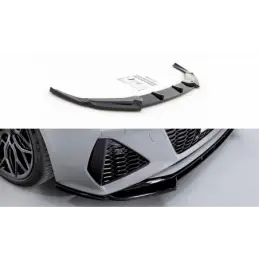 Maxton Front Splitter V.1 Audi RS6 C8 / RS7 C8 Gloss Black, A6/S6/RS6 C8