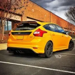 Maxton Rear Valance Ford Focus ST Mk3 (RS Look) Gloss Black, FORD