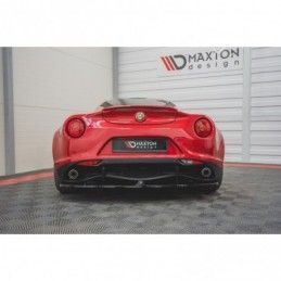 Maxton Central Rear Splitter Alfa Romeo 4C Gloss Black, 4C