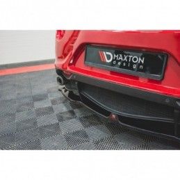 Maxton Central Rear Splitter Alfa Romeo 4C Gloss Black, 4C