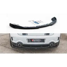 Maxton Central Rear Splitter Mini Countryman Mk1 JCW Gloss Black, Mini