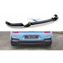 Maxton Central Rear Splitter Hyundai I30 N Mk3 Hatchback Gloss Black, Hyundai