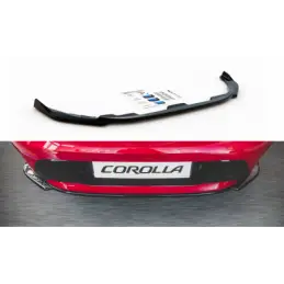 Maxton Central Rear Splitter Toyota Corolla XII Hatchback Gloss Black, TOYOTA