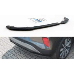 Maxton Central Rear Splitter Ford Puma Gloss Black, FORD