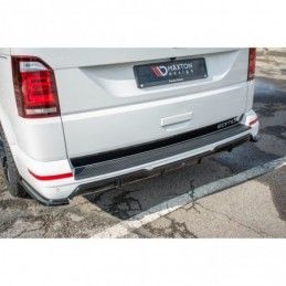 Maxton Rear Valance Volkswagen T6 Gloss Black, T6