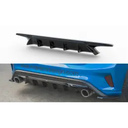 Maxton Rear Valance V.2 Ford Focus ST Mk4 Gloss Black, Focus Mk4 / ST-Line