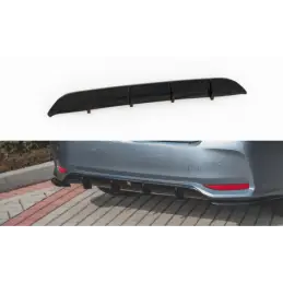 Maxton Rear Valance Toyota Corolla XII Sedan Gloss Black, TOYOTA