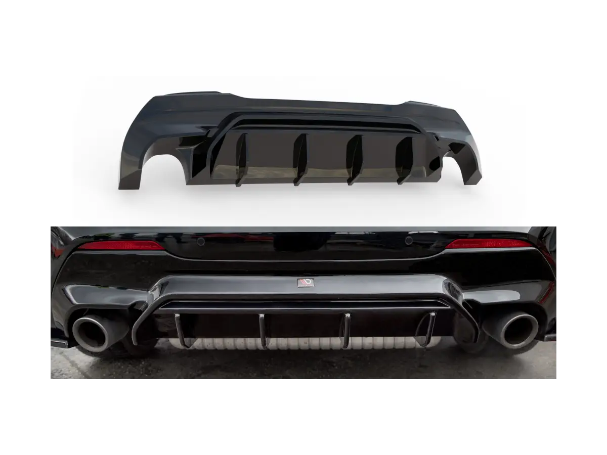 Carbon Fiber Rear Side Splitters BMW 1 F40 M-Pack/ M135i