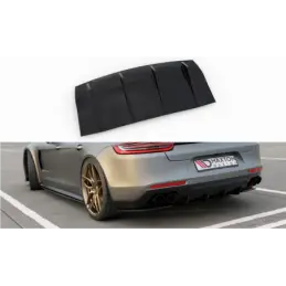 Maxton Rear Valance Porsche Panamera GTS 971 Gloss Black, Panamera