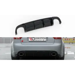 Maxton Rear Valance Audi RS4 B7 Gloss Black, A4/S4 B7