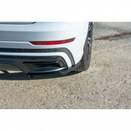 Maxton Rear Side Splitters Audi Q8 S-line Gloss Black, Q8