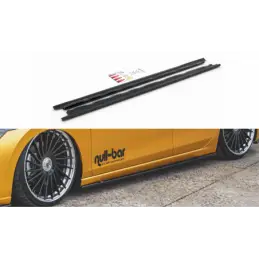 Maxton Side Skirts Diffusers V.1 VW Golf 8 Gloss Black, Golf 8