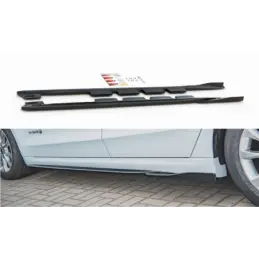 Maxton Side Skirts Diffusers Ford Mondeo Mk5 Facelift/Preface Gloss Black, FORD