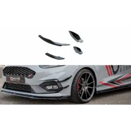 Maxton Front Bumper Wings (Canards) V.2 Ford Fiesta Mk8 ST / ST-Line , FORD